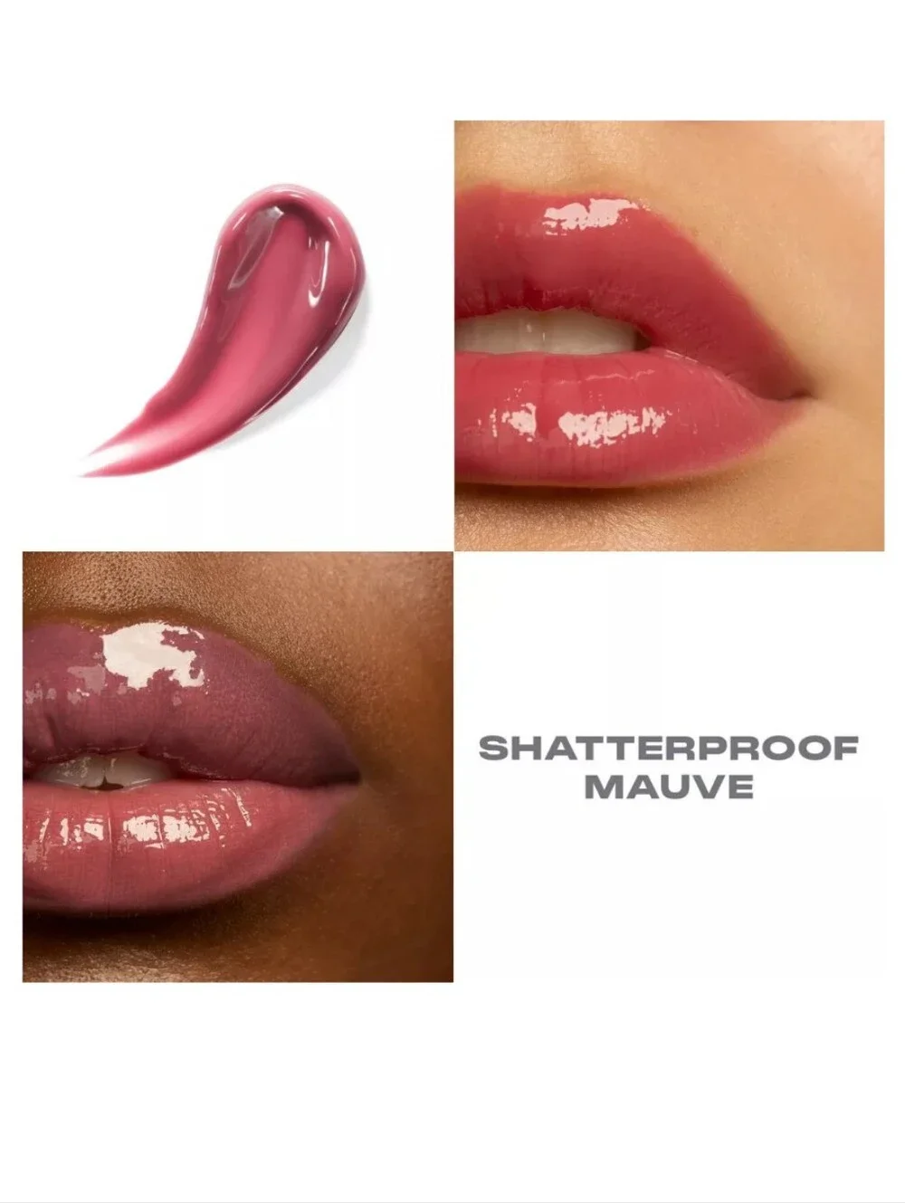 Morphe Dripgloss Glazed Liquid Lip Gloss Shade: Shatterproof Mauve ✨🆕